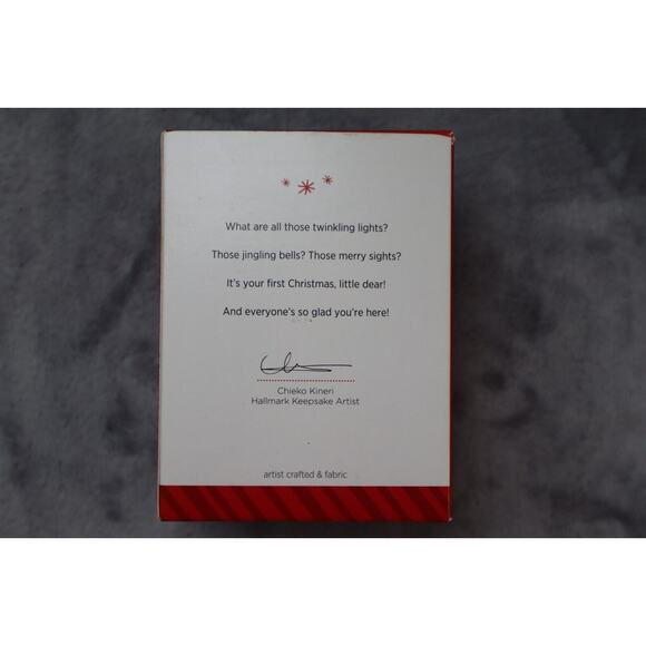 Hallmark Keepsake Lil Deer Baby's First Christmas Tree Ornament 2014 Rocking Toy - Picture 5 of 16